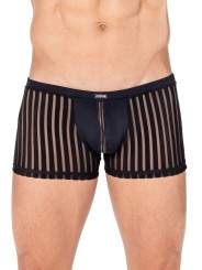 LOOKME, lingerie pour homme du basic ou très sexy, Boxer biker noir