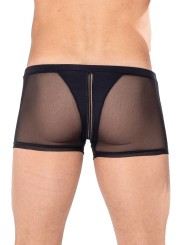 LOOKME, lingerie pour homme du basic ou très sexy, Boxer biker noir