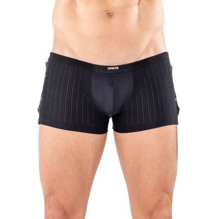 LOOKME, lingerie pour homme du basic ou très sexy, Boxer avec bouton