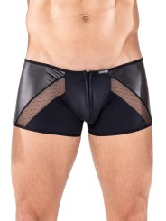 LOOKME, lingerie pour homme du basic ou très sexy, boxer en simili cuir