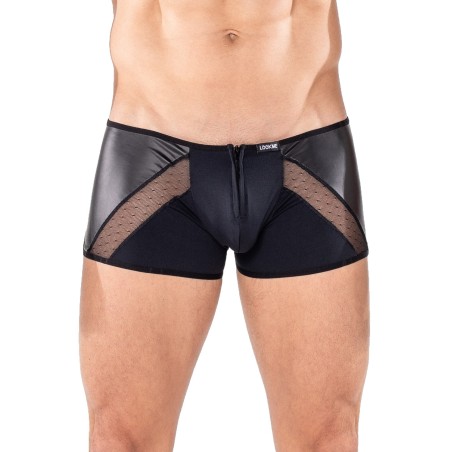 LOOKME, lingerie pour homme du basic ou très sexy, boxer en simili cuir