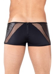 LOOKME, lingerie pour homme du basic ou très sexy, boxer en simili cuir