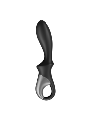 Vibromasseur noir USB, chauffant, connecté Heat Climax de Satisfyer