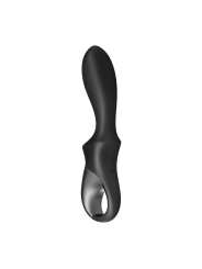 Vibromasseur noir USB, chauffant, connecté Heat Climax de Satisfyer