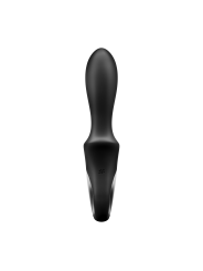 Vibromasseur noir USB, chauffant, connecté Heat Climax de Satisfyer