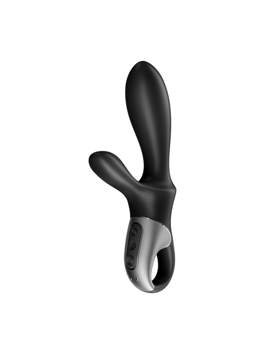 Vibromasseur Rabbit USB, chauffant, connecté Heat Climax+ de Satisfayer