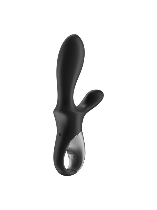 Vibromasseur Rabbit USB, chauffant, connecté Heat Climax+ de Satisfayer