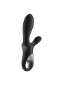 Vibromasseur Rabbit USB, chauffant, connecté Heat Climax+ de Satisfayer