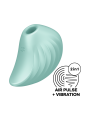 Stimulateur de clitoris vert USB Pearl Diver de chez Satisfyer