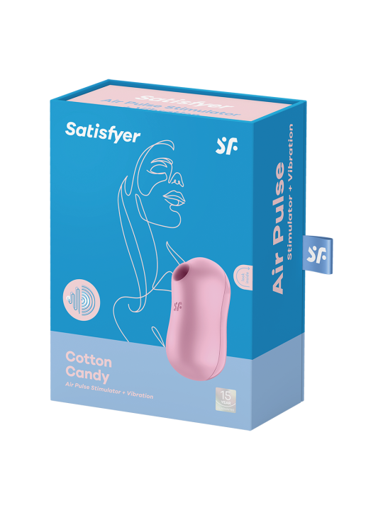 Stimulateur de clitoris Cotton Candy de la marque Satisfyer