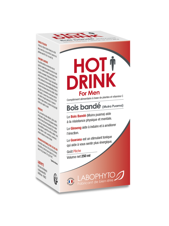 Hot Drink Homme Bois bandé 250 ml - LAB04