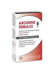 Arginine Tribulus performance sexuelle 60 gélules - LAB19