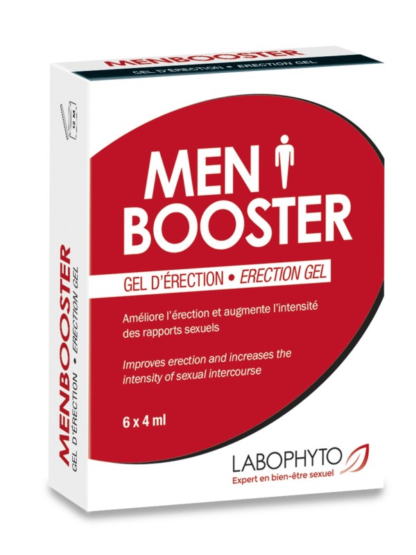 Men Booster gel stimulant d'érection 6 sachets - LAB29