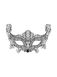 masque en broderie noire souple de la marque Dreamy Fetish