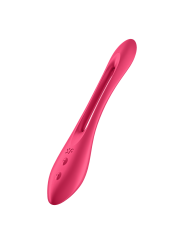 Sextoy flexible multifonction, vibromasseur, cockring, stimulateur de clitoris USB Elastic Joy Satisfyer - CC597800