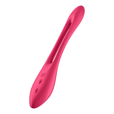 Sextoy flexible multifonction, vibromasseur, cockring, stimulateur de clitoris USB Elastic Joy Satisfyer - CC597800