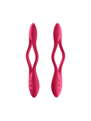 Sextoy flexible multifonction, vibromasseur, cockring, stimulateur de clitoris USB Elastic Joy Satisfyer - CC597800