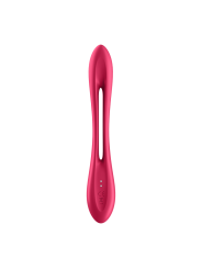 Sextoy flexible multifonction, vibromasseur, cockring, stimulateur de clitoris USB Elastic Joy Satisfyer - CC597800