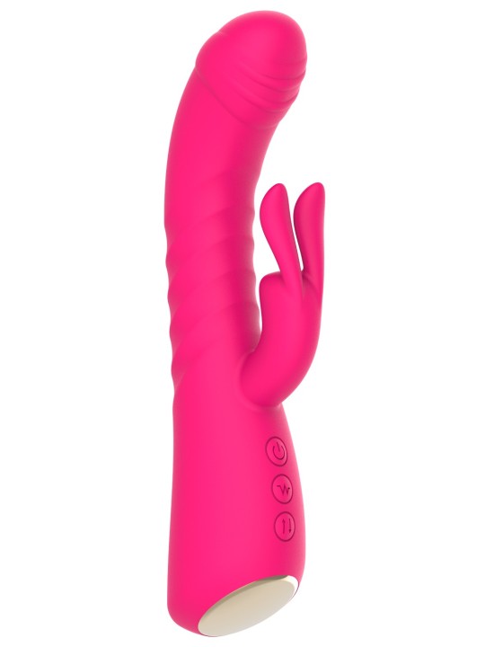 fournisseur sex toys avec vibromasseur rabbit rose chauffant avec va et vient