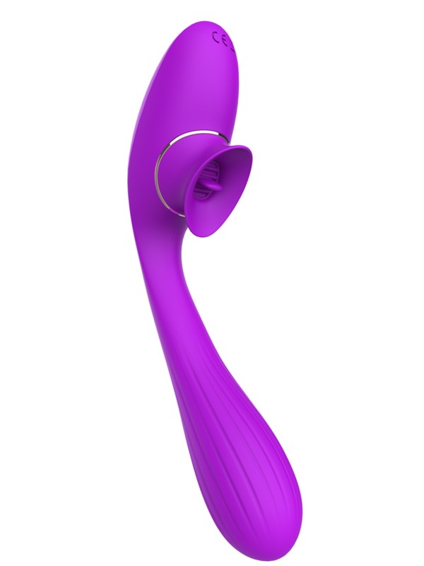 Fournisseur sex toys, stimulateur de clitoris, 2 en 1 avec vibromasseur point G