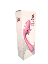 Fournisseur sex toys, stimulateur de clitoris, 2 en 1 avec vibromasseur point G