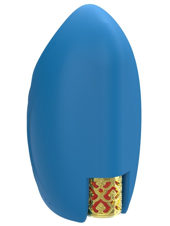 Votre grossiste NV Toys avec ce Masturbateur vibrant bleu télécommande