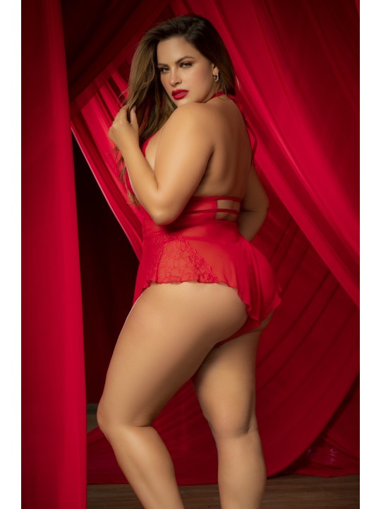 Distributeur d'ensemble de lingerie sexy pour femme forte du S au 4 XL