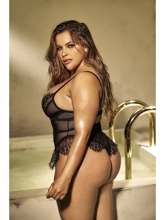 distributeur de lingerie et body sexy, grandes tailles, du S au 4 XL