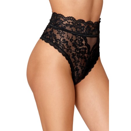 Culotte en dentelle noire, taille haute de la marque Dreamgirl