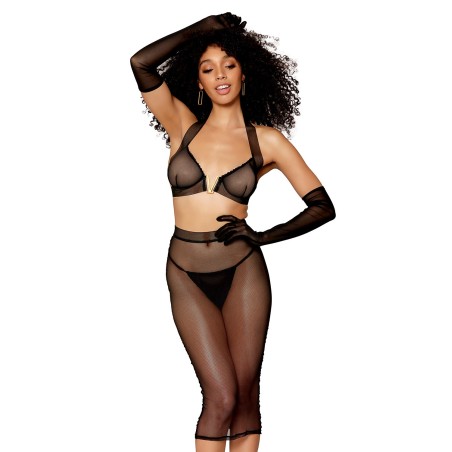 Ensemble lingerie deux pièces sexy de la marque Dreamgirl lingerie