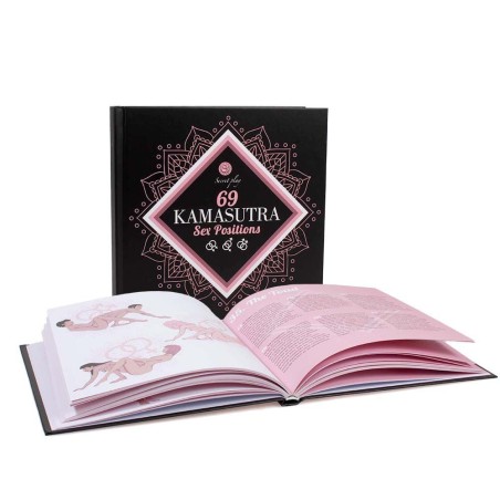 Livre Kamasutra des 69 positions avec illustrations de Secret Play