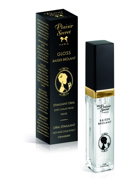 Grossiste Plaisirs Secrets : gloss baiser brulant