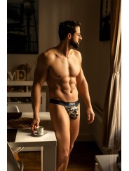 String imprimé Army sexy pour homme de la marque LOOKME, lingerie homme.