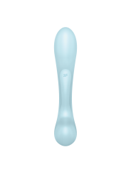 2 en 1 Rabbit point G avec stimulateur de clitoris et Wand Bleu USB Triple Oh Satisfyer - CC597813