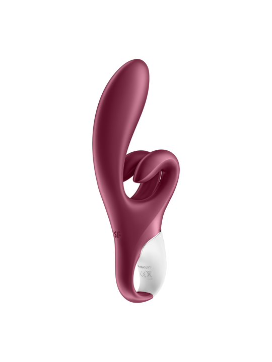 Vibromasseur rabbit point G rouge double stimulation clitoridienne Touch Me Satisfyer - CC597811SA