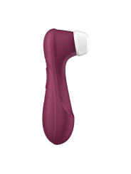 Stimulateur de clitoris 2 embouts avec techonologie Liquid Air Pro 2 Generation 3 rouge USB Satisfyer - CC597814