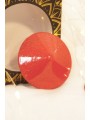 Cache tétons rouge, en forme ronde de la collection Be Lily accessoires