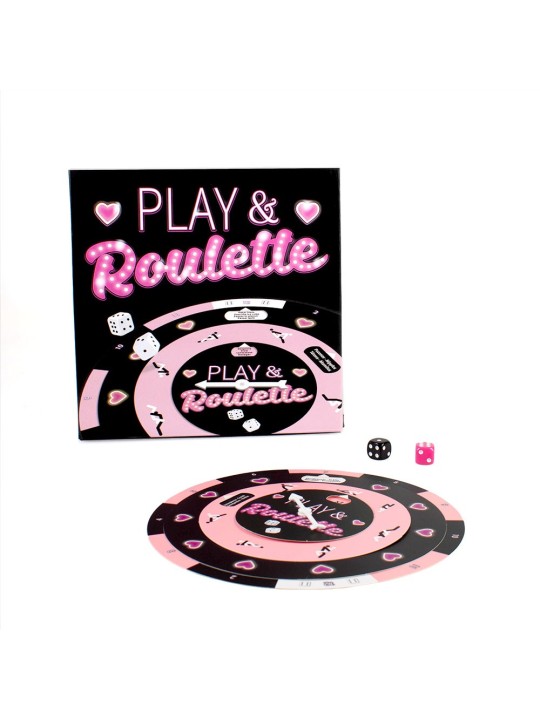 Jeu de roulette pour soirée libertine ou soirée sensuelle et sexuelle pour couple