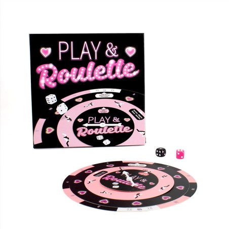 Jeu de roulette pour soirée libertine ou soirée sensuelle et sexuelle pour couple