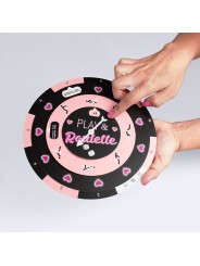 Jeu de roulette pour soirée libertine ou soirée sensuelle et sexuelle pour couple