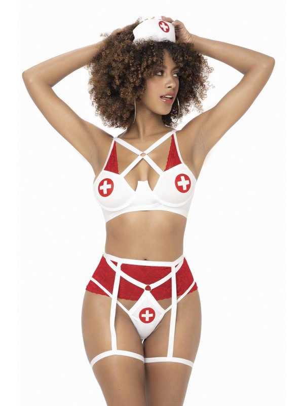 Costume d'infirmière sexy pas cher de Mapalé Collection pour professionnel