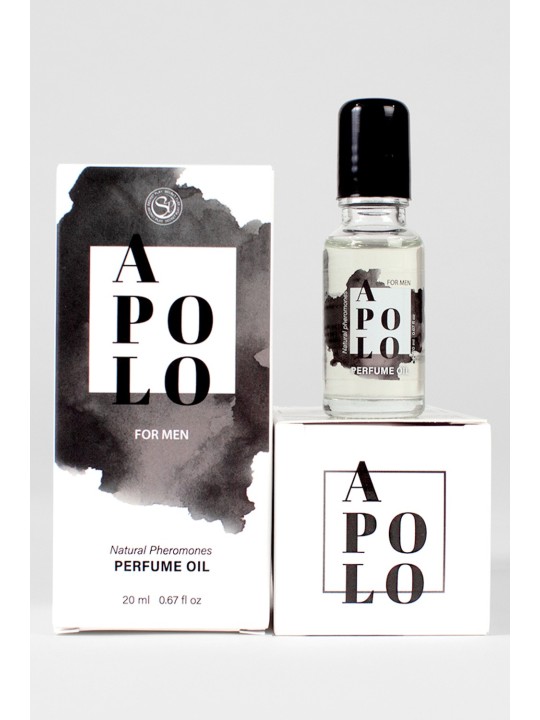 Huile parfumée aux phéromones Apolo pour homme, parfum aphrodisiaque