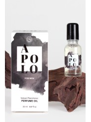 Huile parfumée aux phéromones Apolo pour homme, parfum aphrodisiaque