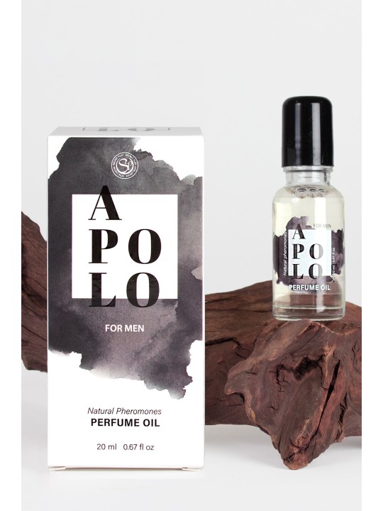 Huile parfumée aux phéromones Apolo pour homme, parfum aphrodisiaque