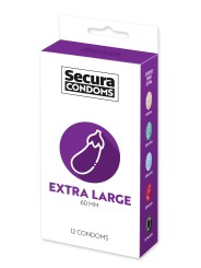 préservatifs extra large et lisses de votre distributeur Secura préservatifs