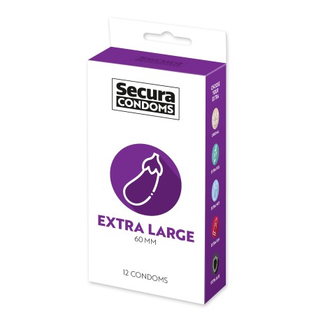 préservatifs extra large et lisses de votre distributeur Secura préservatifs