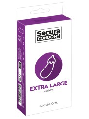 préservatifs extra large et lisses de votre distributeur Secura préservatifs