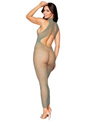 Robe bodystocking en filet avec forme géométrique de Dreamgirl Bas et collants