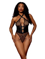 Body string Bdsm pour femme dominatrice de la marque Dreamgirl lingerie sexy