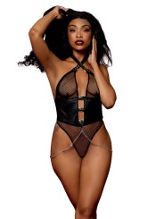 Body string Bdsm pour femme dominatrice de la marque Dreamgirl lingerie sexy